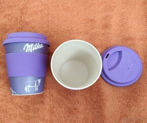 termohrncek milka, thermo mug Milka