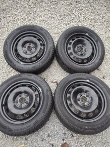 Sada zimnych kolies VW skoda 5x112 R16 205 55 R16 - 1