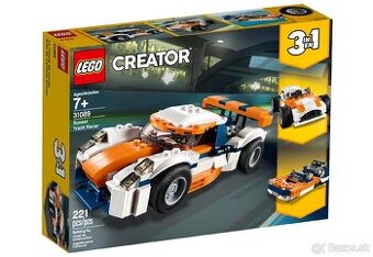 LEGO Creator 31089 - Oranžové pretekárske auto