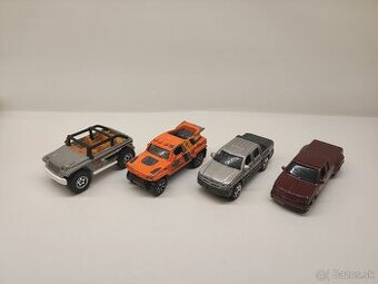 Autíčka Offroad Pickup Matchbox Hot Wheels