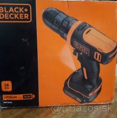 Aku vrtacka black + decker