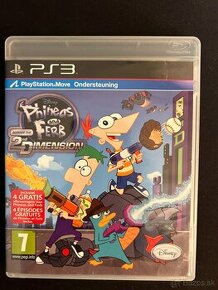 PS3 hra Phineas and Ferb Across the 2nd Dimension