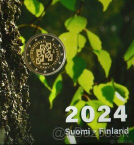 2 euro 2024 Fínsko PROOF - Voľby a demokracia