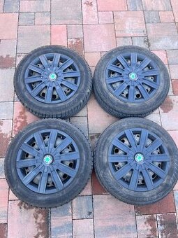 Plechové disky Skoda - 6Jx15- ET-43–5x100 - 1