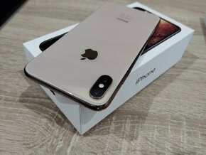 iPhone XS Max  64GB Gold  (Top Stav) - 1