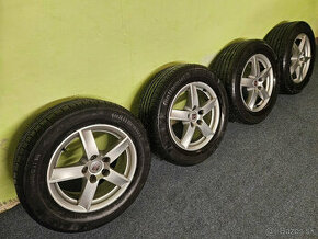 Alu.Seat 5x112 +Pneu 215/60 R16 95H letné - 1