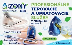 Tepovacie a upratovacie služby - 1