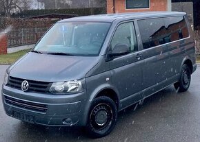 VOLKSWAGEN TRANSPORTER T5 LONG 2.0 TDI 75KW 9MIEST KLÍMA