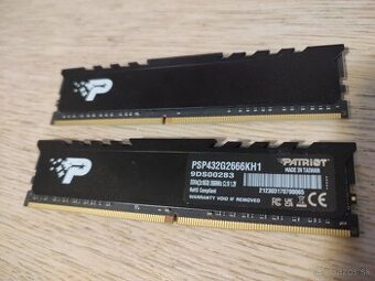 Predám RAMky Patriot 32GB DDR4