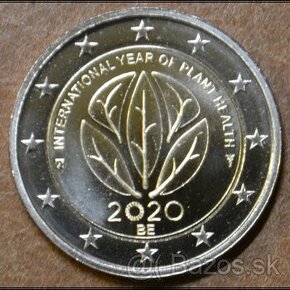 2€ minca Belgicko 2020