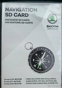 Navigačná SD karta Škoda - 1