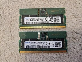 2x 8GB (16GB) DDR5 5600MHz Samsung do notebooku