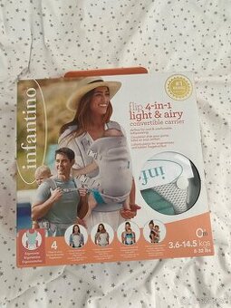 Infantino Nosítko Flip 4v1 Light & Airy TOP STAV