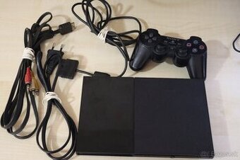 PlayStation 2 Slim SCPH-90004 + príslušenstvo