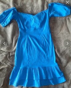 Modré letné šaty Mohito