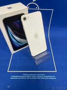 Apple iPhone SE 2020 128GB White-Batéria 100%