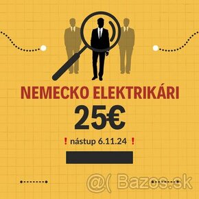 Elektrikári 25€ ťahanie káblov