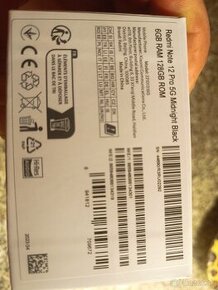 Xaomi redmi note 12 pro 5g 6+2MG - 1