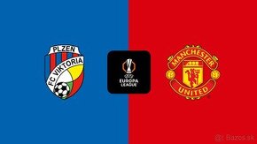 VIKTORIA PLZEŇ - MANCHESTER UNITED - NEJ KATEGORIE -2 LÍSTKY