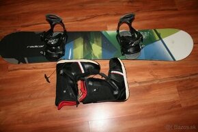 snowboard radical 155 cm , topanky Niedecker 43