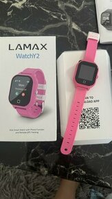 LAMAX WatchY2 Pink - detské smart watch