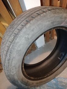 Predám 4 pneu jazdené letné 205/55R16V