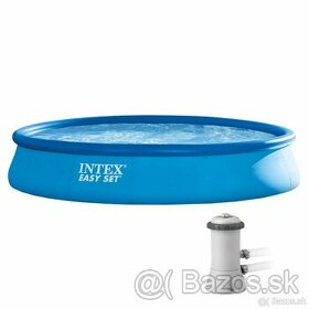 Predám používaný bazén INTEX easy set pool 457cmx84cm