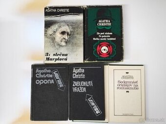 Agatha Christie (5 kníh za 7€)