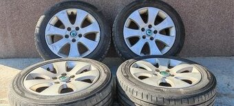 ALU Škoda 5x112 a letné 205/55 R16