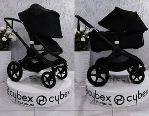 TROJKOMBINÁCIA BUGABOO FOX2 ALL BLACK - 1