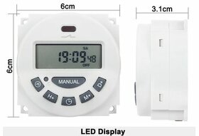 Časové spínacie hodiny 230V alebo 12V - 1