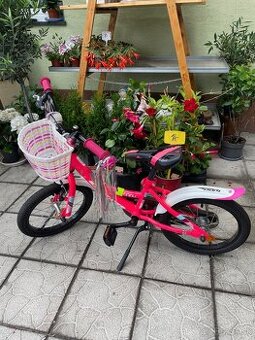 Detsky bicykel CTM JENNY – 2022 – 9″ ružová / biela