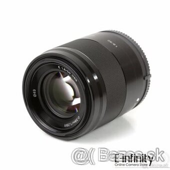 SONY Objektív Sony E 50 mm F1,8 OSS E-mount SEL50F18 (čierny