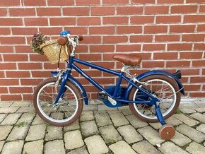 Retro Bobbin bicykel 16 s pomocnymi kolieskami