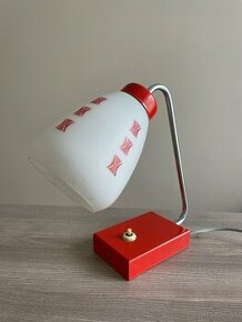 Retro Lidokov červená lampa - 1