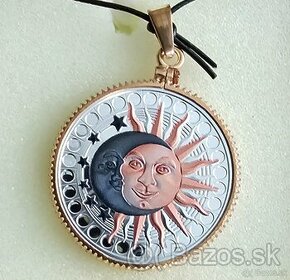 Exkluzívny Prívesok "Sun and Moon" - 1