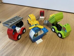 Lego Duplo Policajna motorka a Moje prvé vozidlá