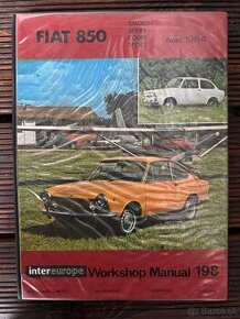 FIAT 850 SPORT COUPE SPIDER BERLINA SPECIAL montazni manual