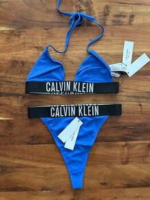 Calvin Klein modré plavky