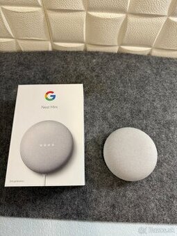 Hlasový asistent Google Nest Mini 2. generácie Chalk