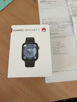 Huawei Watch Fit 3 – nové, nerozbalené