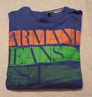 Armani jeans modré tenké