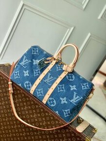 Louis Vuitton denim cestovná taška