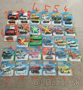 Autíčka Hotwheels Taliani