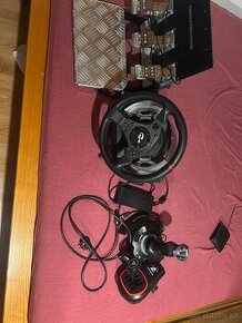 Thrustmaster T500 + joistick + radiaca páka