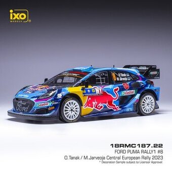 Modely Ford Puma Rally1 1:18 IXO