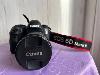 Fotoaparát Canon EOS 6D Mark II + príslušenstvo