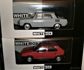 ŠKODA FAVORIT , ŠKODA 1000 MB , 1:24 , WHITEBOX