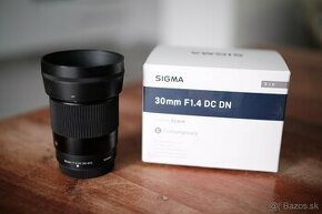 SIGMA 30 mm f 1.4 Fujifilm X