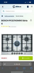 Bosch Plynova varna doska 5horskov 4+wok